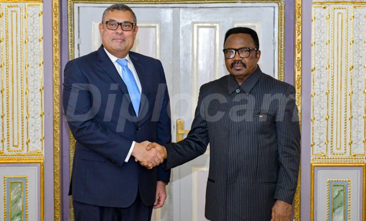 VISITE D’UN ENVOYÉ SPÉCIAL DU PRÉSIDENT DE LA RÉPUBLIQUE ARABE D’EGYPTE S.E. ABDEL FATTAH AL SISSI AUPRÈS DU CHEF DE L’ETAT, S.E. PAUL BIYA