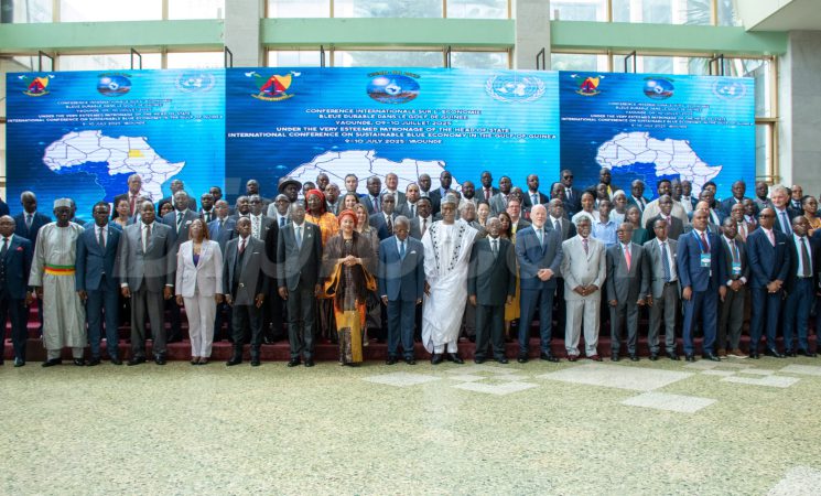 CEREMONIE D’OUVERTURE DE LA CONFERENCE INTERNATIONALE SUR L'ECONOMIE BLEUE DANS LE GOLFE DE GUINEE, YAOUNDE DU 09 AU 10 JUILLET 2025