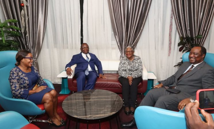 Le Ministre du Commerce reçoit en audience Mme la Directrice générale de l'OMC